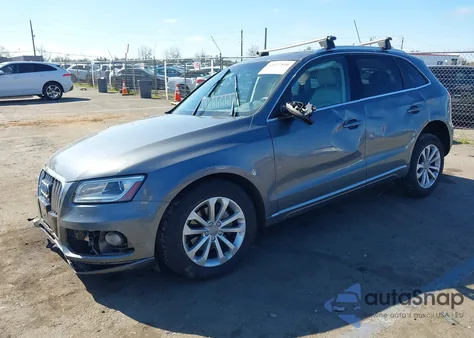 2014 Audi Q5 2.0T Premium из США, поврежденный, VIN WA1LFAFP1EA014054